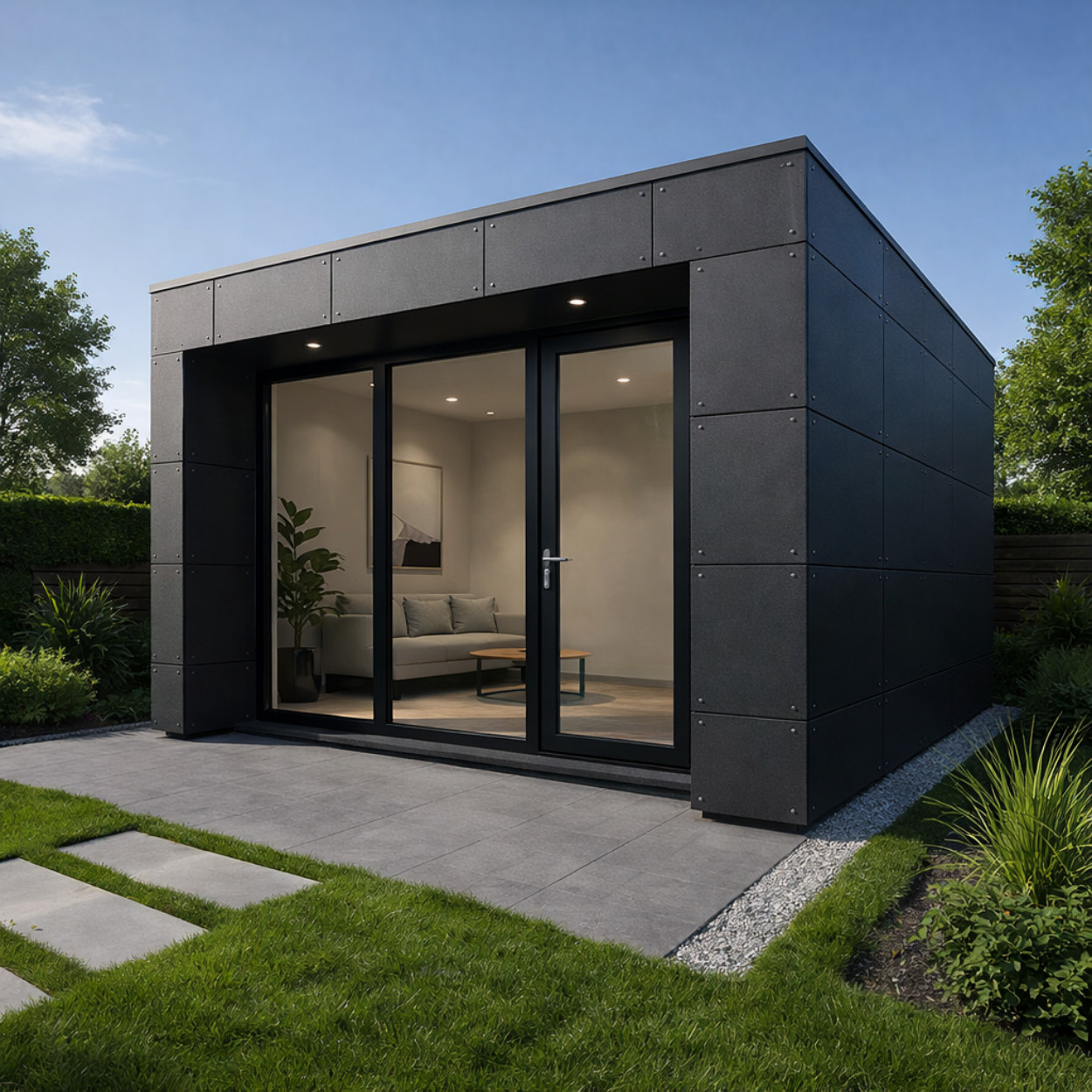 HardiePanel® Gevelplaat Smooth Midnight Black